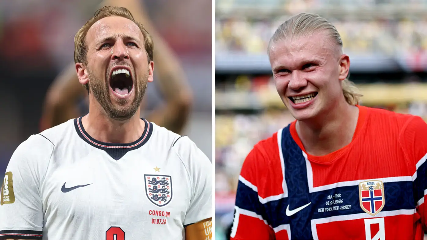 2026年世界杯:挪威前锋哈兰德表示英格兰在四分之一决赛前承受着全部压力