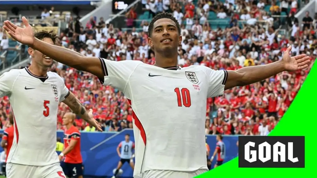 2026年世界杯:贝林厄姆为英格兰打入第二球