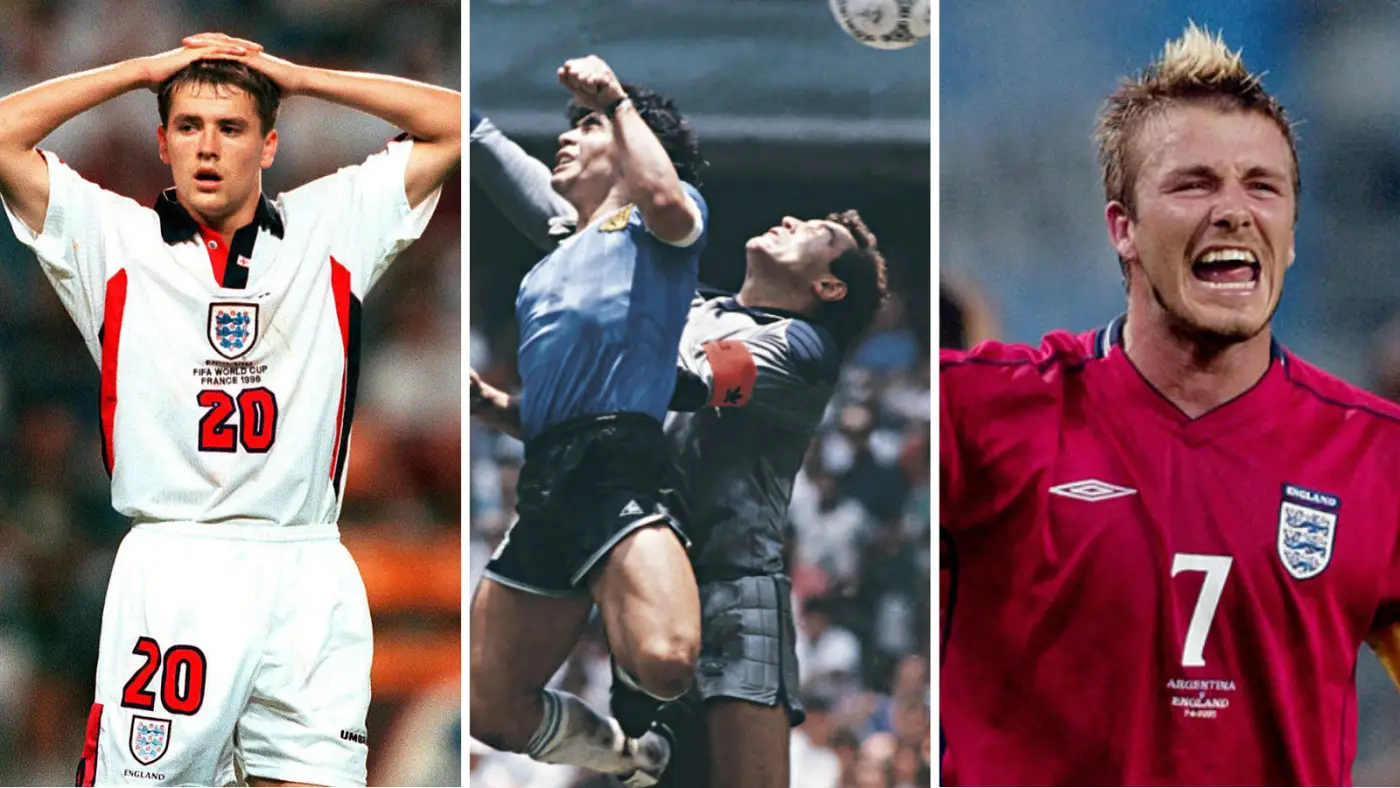 世界杯2026:英阿足球对抗的历史